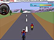 Игра Мчаться по шоссе на мотоцикле