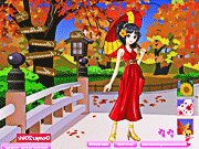 Игра Осенняя одевалка для девочек